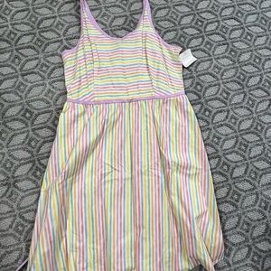 Colorful Striped Dress